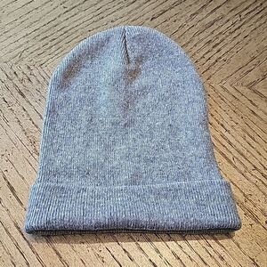 Gray unisex beanie NWOT